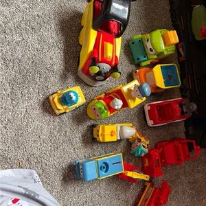 Colorful Kids Toy Vehicle Set